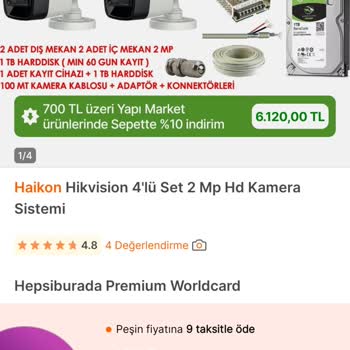 Hepsiburada Kamera Sistemi Memnuniyetsizliği