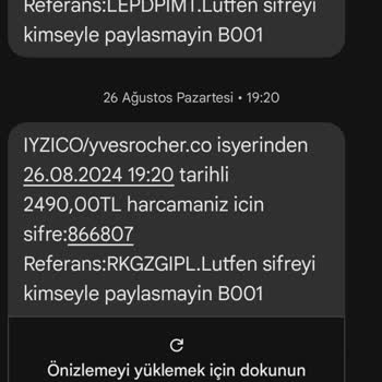 Yves Rocher Uygulamasında Sipariş Sorunu Ve Geri Dönüş Eksikliği