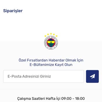 Fenerium Siparişimle İlgili Bilgi Alamıyorum