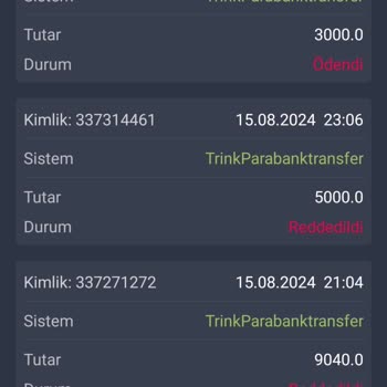 Galabet 3000 TL Çekim Talebim Hala Hesabıma Geçmedi