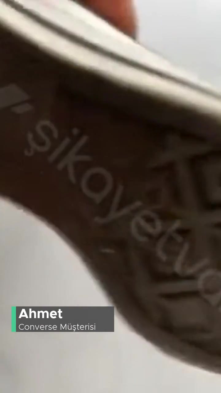 Converse Ayakkabı Tabanı Açıldı! videonun kapak resmi