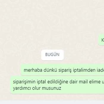 GDL Retro Firma Sipariş İptali