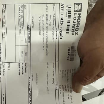 Decathlon Eksik Ürün Gönderimi