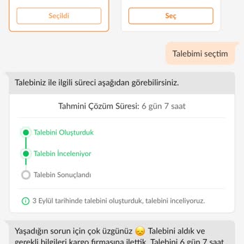 Trendyol'dan Aldığım Ürün Kargoda Kayıp Oldu