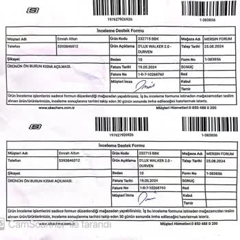 Orijinal Skechers Ayakkabımın Burnu Söküldü Firma Arkasında Durmadı