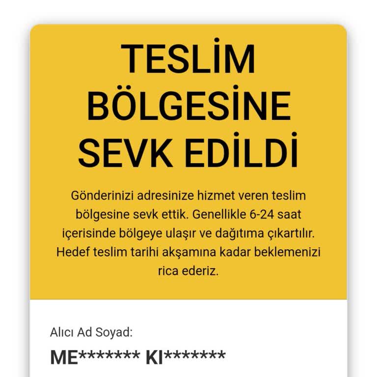 AGT Kurye (aynigunteslim.com) 19 Gündür Teslim Edilmeyen Kart Ve Cevapsız İletişim