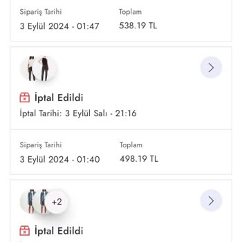 Boyner Haksız Yere İptal Edilen Sipariş