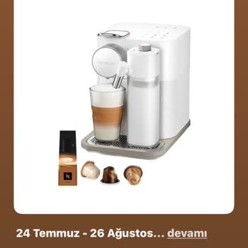 Nespresso 100 Kapsül Hediyemi Alamadım