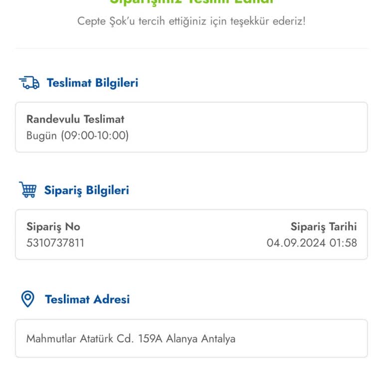 Şok Marketler Cepte Sok Eksik Ürün Gönderiyor Ama Teslim Edildi Gösteriyor