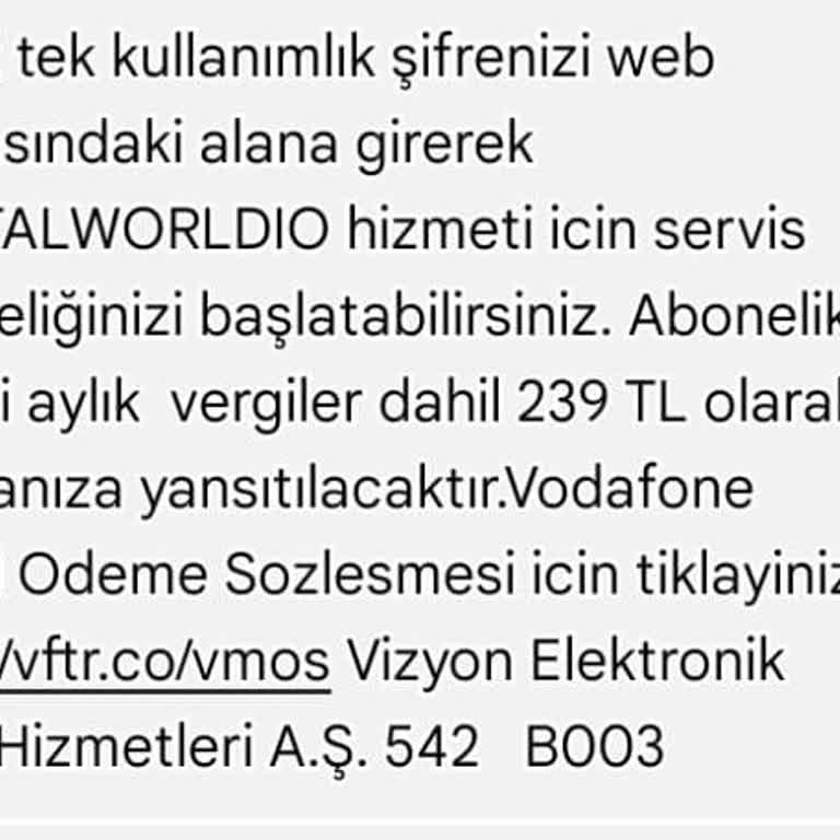 Digital World Gelen Üyelik