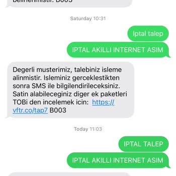 Yanıltıcı Mesajlar ve Yetersiz Müşteri Hizmetleri