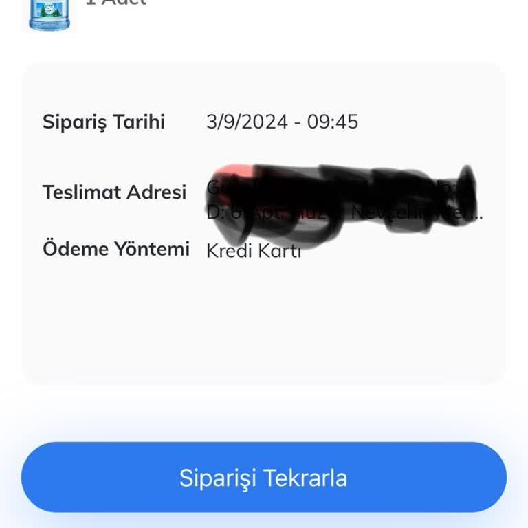 Pınar Su Siparişim Teslim Edilmedi Ve Mağdur Oldum