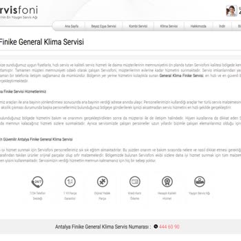 Servisfoni Yanıltıcı Bilgiler Ve Kötü Hizmet Deneyimi