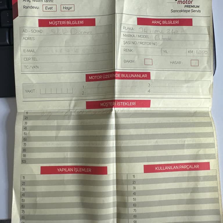 RKS Uçar Motor Sancaktepe Servisi