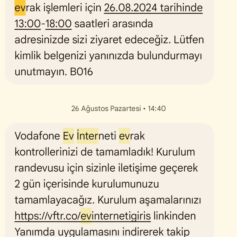 Vodafone Ev İnternet Kurulum Sürecinde Yaşanan Sorunlar