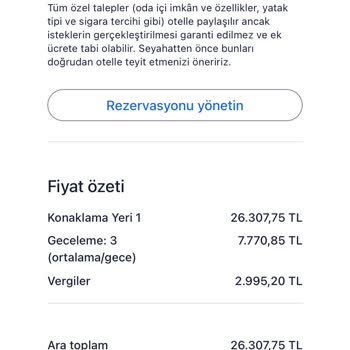 Hotels.com Kartımdan Rezervasyon Tutarından Daha Fazla Para Çekti