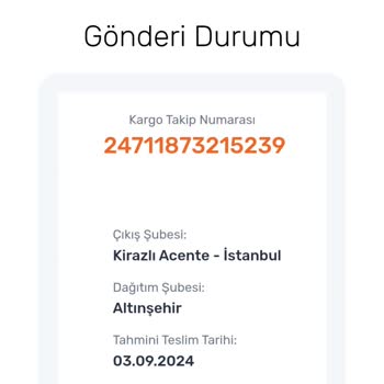 Sürat Kargo Kargonun Hala Gelmemesi