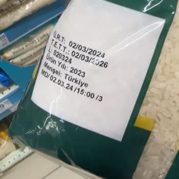 A101 Böcekli "ovadan Pirinç" Satıyor