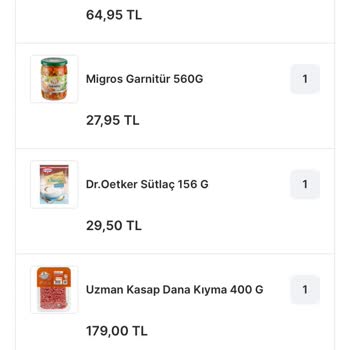 Migros Sanal Market Uzman Kasap Kokan Ürün Sorunu