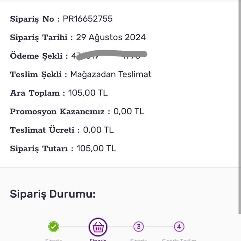 Gratis Siparişim Hâlâ Teslim Edilmedi