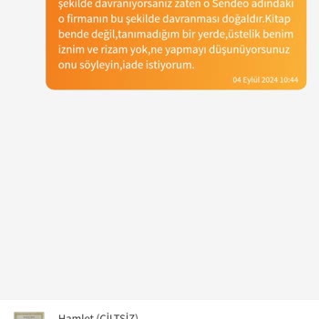 Sendeo Kargo Ürünümü Tanımadığım Birine Bırakmış, Problemi Çözmüyorlar