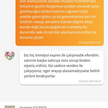 Sendeo Kargo Ürünümü Tanımadığım Birine Bırakmış, Problemi Çözmüyorlar
