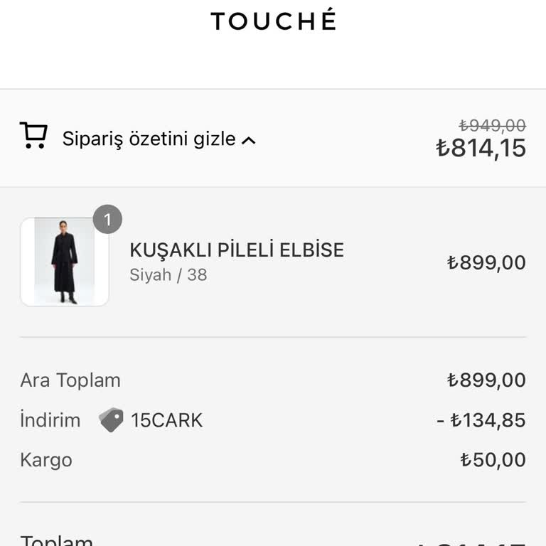 Touché Privé Kargolamama Sorunu!