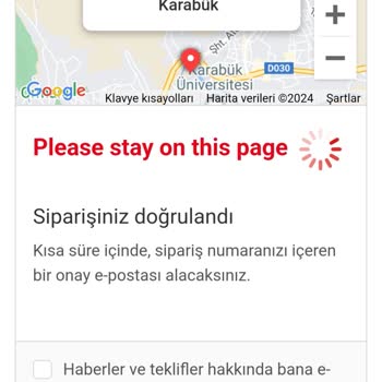 Blessin.com.tr Almış Olduğum Ürün Tarafıma Teslim Edilmedi