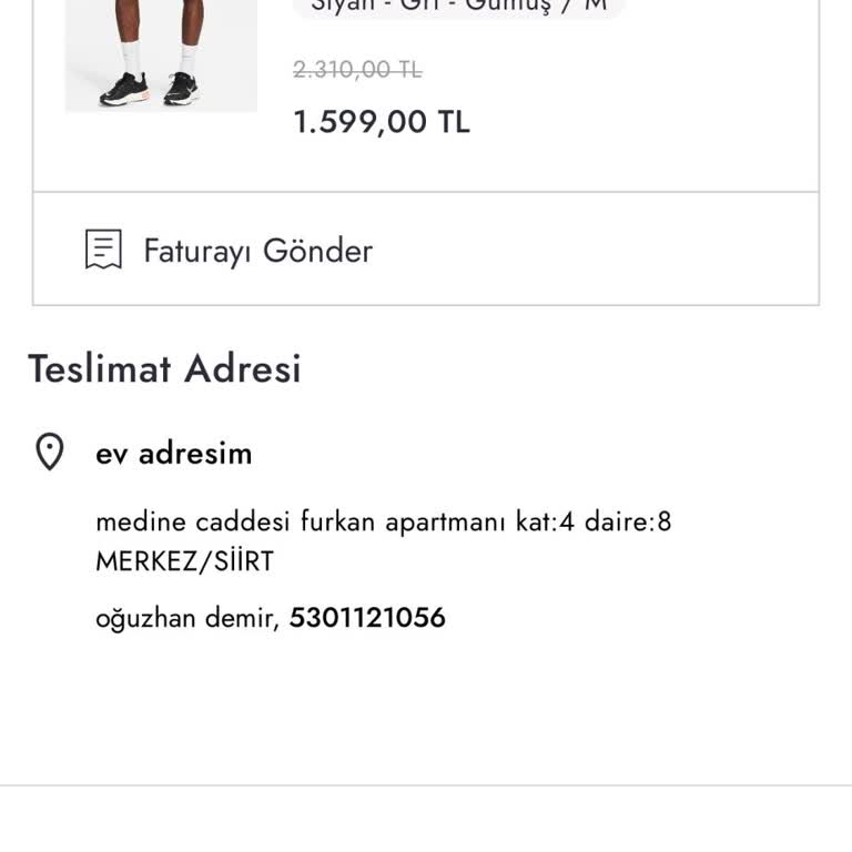 Boyner'den Sipariş Verdiğime Pişman Oldum.