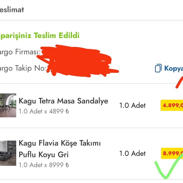 Cepte Şok Teslim Edilmeyen Siparişin Teslim Edildi Olarak Görünmesi