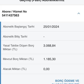 Bilgim Dışında Faturalıya Geçirilen Hat ve İcra Takibi