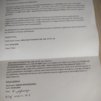 Volkswagen Passat 23R7 Kodlu Güncellemesi Zorunlu Mu?