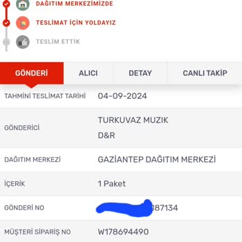 Kargom Sende Firması Aşırı Yavaş