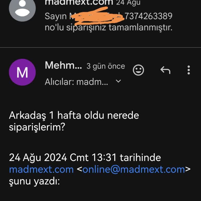 Madmext Böyle Kargo Olmaz