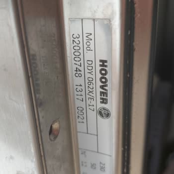 Hoover DDY062X-E17 Marka Bulaşık Makinesi Parça Sorunu