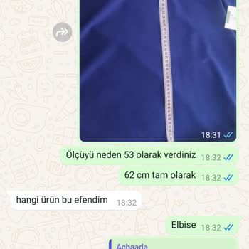 Chada Boutique Chada Butik Şikayet