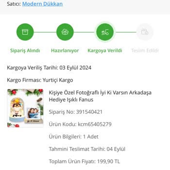 Modern Dükkan Hediye Gönderim Kırık Gitmiş