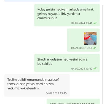 Modern Dükkan Hediye Gönderim Kırık Gitmiş