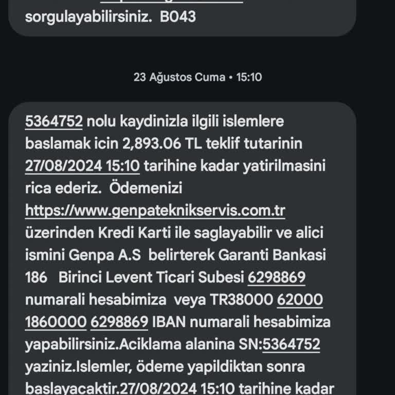 Ekranı Değişemeyen Çok Yetkili Genpa
