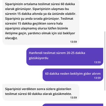 Getir Siparişimi 40 Dakika Olmasına Rağmen Getirmedi