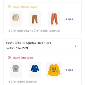 Koton Siparişlerinde Stok Ve İptal Sorunları