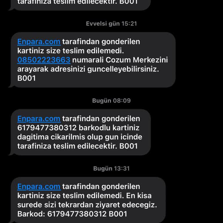 Kart Teslimi Beylikdüzü Posta Dağıtım Merkezi