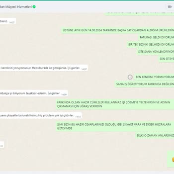 Onur Market Fatura Sorunu Ve İlgisiz Müşteri Hizmetleri