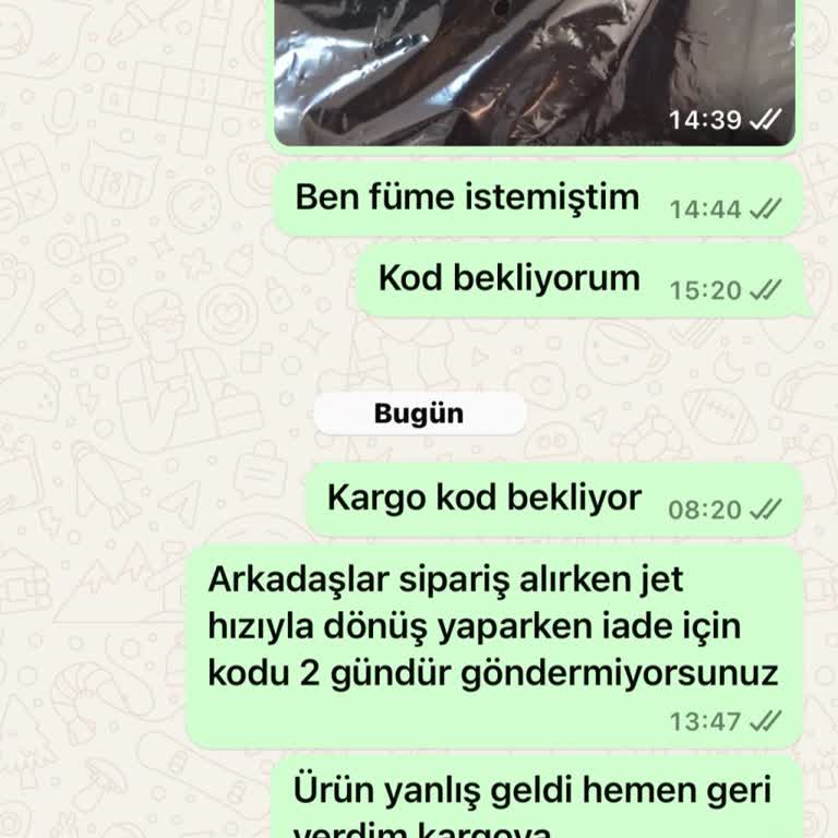 Moda Joker (Instagram: moda_joker) İade İçin Muhatap Bulamıyorum