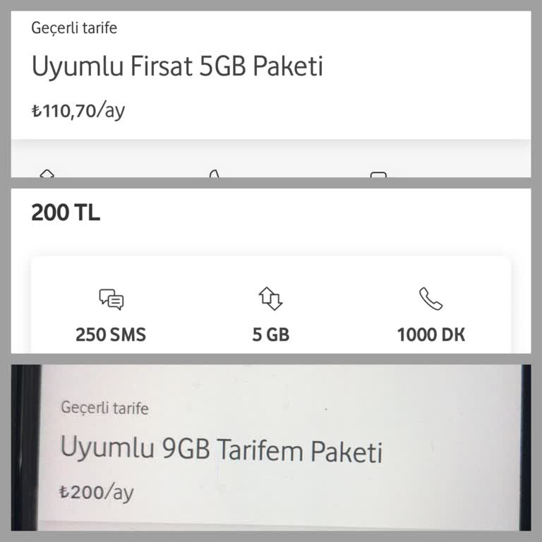 Vodafone'dan Fahiş Zam ve Tutarsız Tarifeler