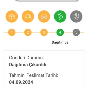 Bir Günde Kargo 4 Gündür Dağıtımda Görünen Ürün Hala Teslim Edilmedi
