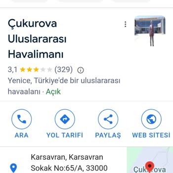 SunExpress Hava Yolları Mersin Çukurova Uluslararası Havalimanı