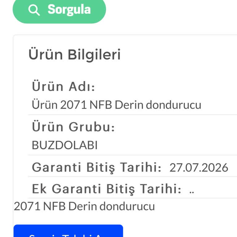 Arçelik Derin Dondurucu Sorunu: Garanti Kapsamında Çözüm Bulunamadı