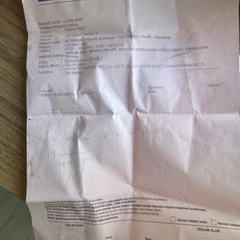 Modalife Yanlış Gönderilen Ürün Ve İlgisiz Teknik Servis