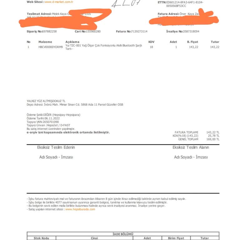 Yui Marka Tartı İle Yaşadığım Garanti Süreci Sorunları